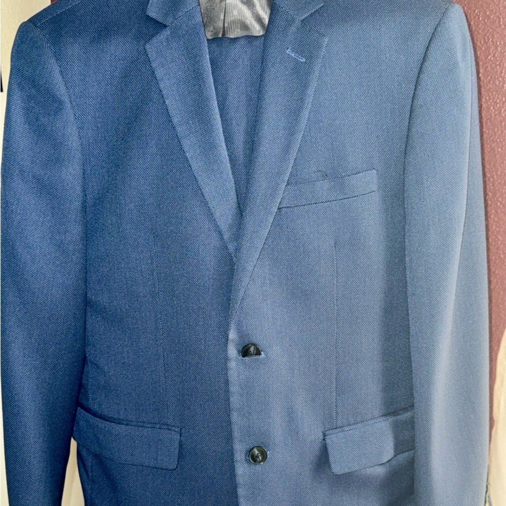 Perry Ellis Navy Blue Suit